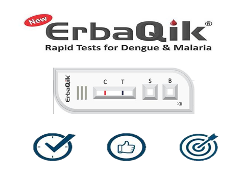 ErbaQik Rapid test for Dengue and Malaria
